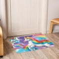thumbnail image 6 of Unicorn Polyester Non-Slip Machine Washable Floor Carpet Chair Mat Floor Rug, 6 of 6