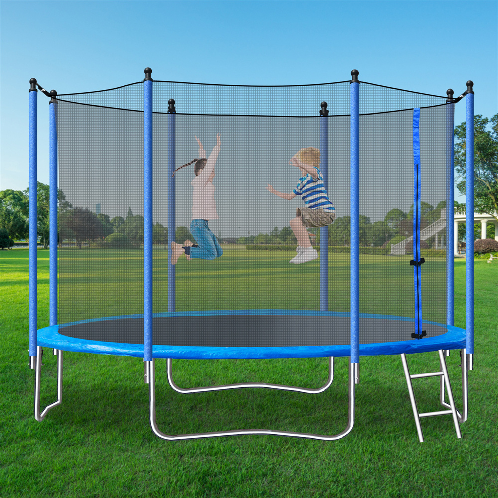 Upgraded 10FT Trampoline for Kids Teens, Recreational Trampoline with