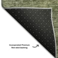 thumbnail image 5 of Addison Rugs Mayfield Premium Machine Washable Transitional Geometric Olive Rectangle Rug, 9' x 12', 5 of 6