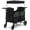 Black/Green, variant on Jeep Aries Stroller Wagon by Delta Children - Premium Wagon for 2 Kids with Convertible Seats, Adjustable Push/Pull Handles, Removable Canopy & Flat Fold - Greenguard Gold Certified, Black/Green