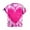 Z5-Multicolour, variant on MuXiKeJi Clothes Valentines Shirts for Women Tie Dye Heart T Shirt Valentine's Tee Shirt Casual Lover Short Sleeve Tops