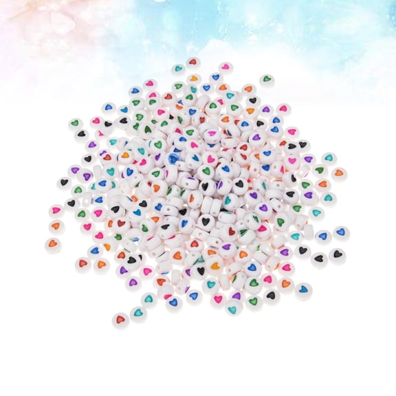 DRAFIDEEP 400-Piece Assorted Color Acrylic Beads Set with Smooth Finish for Jewelry Making, Crafting, and Decoration Projects