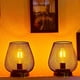 thumbnail image 3 of Juego de 2 linternas LED de jaula de metal, luces decorativas inalámbricas alimentadas por batería con LED, ideales para bodas, fiestas, eventos en el patio, interiores y exteriores, 3 of 5