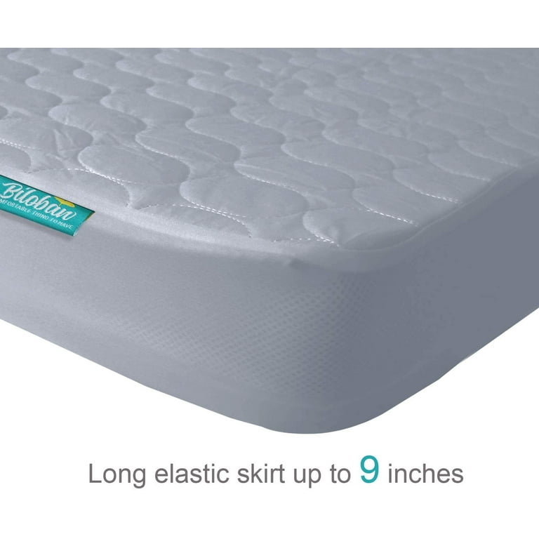 Biloban Pack N Play Mattress Pad, Waterproof Ultra Soft Microfiber ( for  Mini Crib 39 x 27)