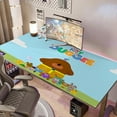 thumbnail image 5 of Hey Duggee-themed extra-large Non-Slip Base leather Desk Table mat—versatile for computer desks, dining tables, and more.12"x24"(30X60cm）, 5 of 6