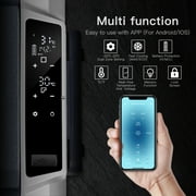 Bodega Dual Zone Portable Car Refrigerator, Dark Blue & Gray, 38 Qt