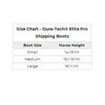 thumbnail image 4 of Dura-Tech Elite Pro Horse Shipping Boots | Contoured Design | Navy | Large, 4 of 6