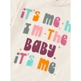 thumbnail image 6 of Bagilaanoe Newborn Baby Girl Boy Summer Rompers Letter Print Short Sleeve Bodysuits 3M 6M 12M 18M 24M Infant Casual One Piece Short Jumpsuit, 6 of 9