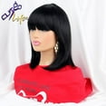 thumbnail image 4 of #4/ 30 Highlight Pixie Cut Short Straight Human Hair Bob Wig, 4 of 13