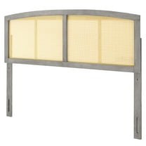 Headboard, Queen Size, Wood, Grey Gray, Modern Contemporary Urban Design, Bedroom Master Guest Suite