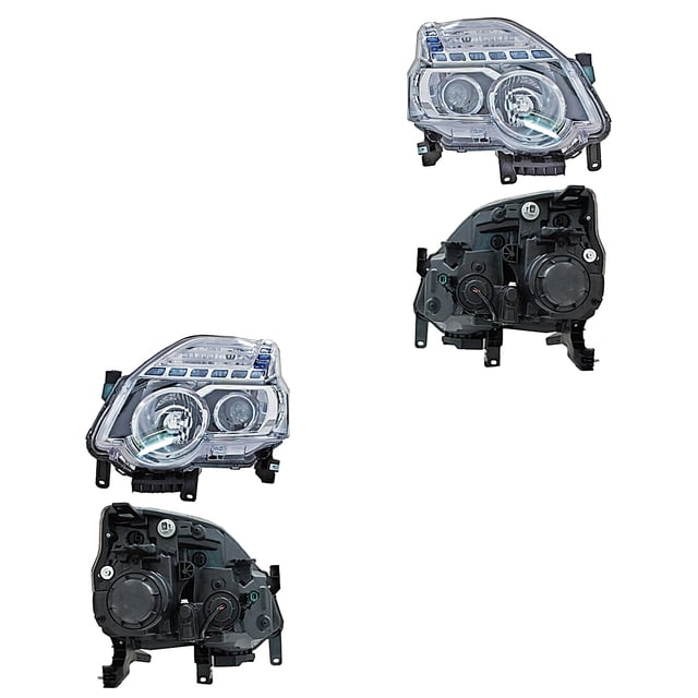 Par de Faros X-Trail 2011 A 2014 Nissan TYC .