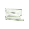 thumbnail image 7 of 4 Tier Slide Egg Holder, Refrigerator Side Door Storage Container, Rolling Egg Dispenser, Holds Up to 30 Eggs, Space Saving Organizer, Plastic Egg Tray Box for Kitchen Fridge Use, 13*7*3in, Green, 7 of 7