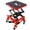 Red, variant on LuckyNote 300 lbs Hydraulic Motorcycle Scissor Jack Lift, Foot Step Wheels for Small Dirt Bikes – Blue