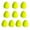 10 yellow, variant on 10pcs/50pcs Pompano Floats Bright Color Foam Floats Fly Fishing Indicators Fishing Tackle Fishing Floats