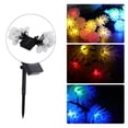 thumbnail image 3 of Cadena impermeable de 6,5 m, perfecta para patios, luces de piña de colores con energía solar (30 LED) para jardines, 3 of 8