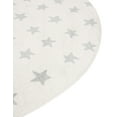 thumbnail image 4 of Unique Loom Whimsy Kids Collection Area Rug - Stars (3' 3" Round Daisy White/Ivory), 4 of 9
