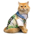 thumbnail image 4 of Happy St. Patrick’s Day Pitbull with Green Hat Shamrocks Rainbow Hawaiian Summer Shirt for Small Medium Large Dog Cat Terrier Dog Lover - 03007, 4 of 6