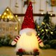 thumbnail image 1 of Muñeco sin rostro navideño de 30cm, Gnomo elfo de Año nuevo con luz Led, adornos navideños para el hogar, regalos navideños para niños 2023, 1 of 4