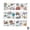 B, variant on Sticky Drawing Paper Roll Wall Safe Coloring Banner Adhesive Painting Scroll for Creative Art Projects