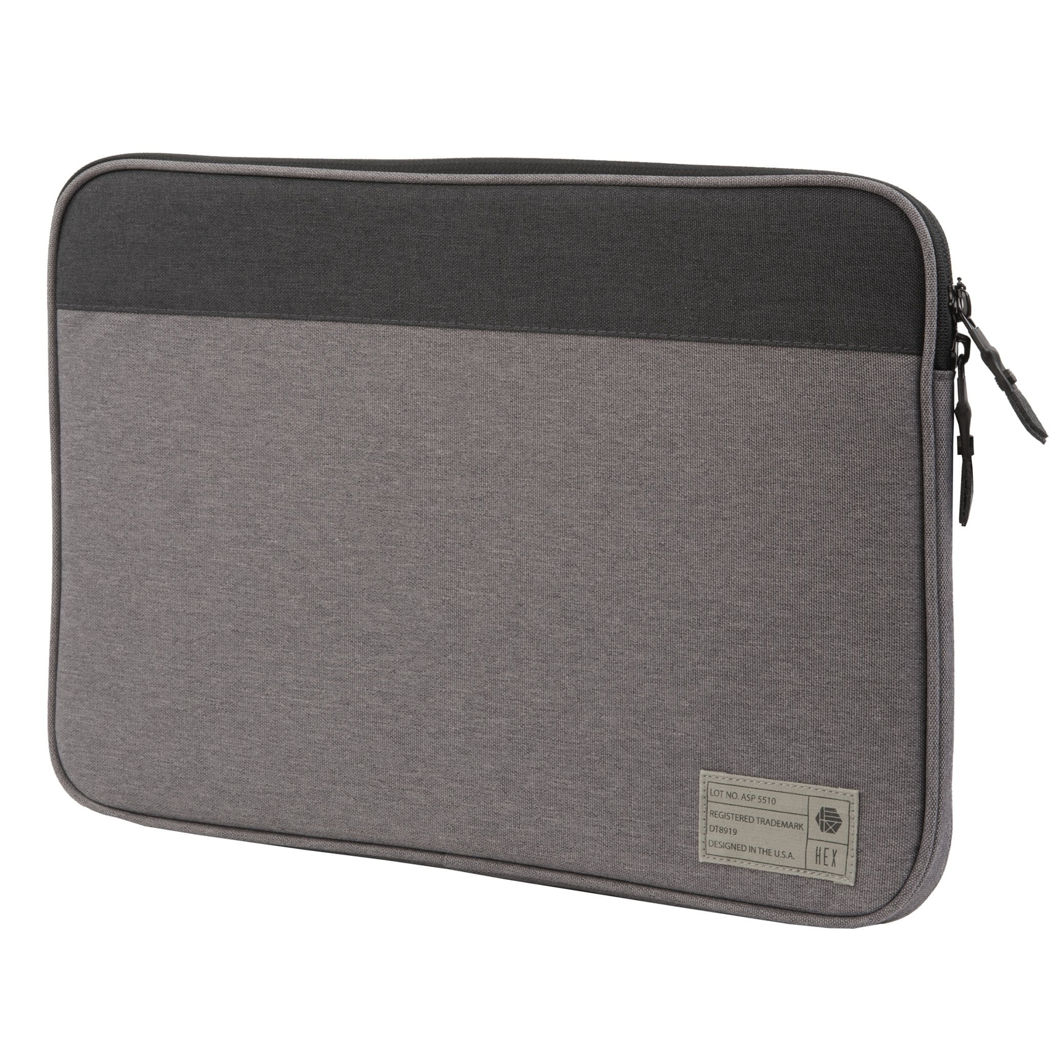 HEX Durable Padded Sleeve Case 15" Laptop Gray RW19011911 Open Box