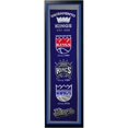 thumbnail image 1 of Encore Select 290-11 Sacramento Kings Logo History Felt Banner - 14 x 37 in., 1 of 1