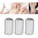 thumbnail image 3 of 6 Piece Foot File Callus Remover Replacement Blade Removable Foot Wash Hard Skin Remover Stainless Steel Large Hole, 3 of 4