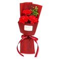thumbnail image 3 of Ramo de flores de jabón Flor de jabón de baño artificial, centros de mesa perfumados florales Flor falsa Flor de jabón para Acción de Rojo, 3 of 8