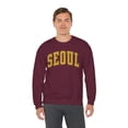 thumbnail image 6 of Seoul South Korea Sweatshirt Gifts Crew Neck Shirt Long Sleeve Unisex, 6 of 7