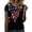 04-Red, variant on KHONTS 250th Anniversary USA Shirt for Women 250 America Crew Neck T Shirt Short Sleeve Celebration Patriotic Flag Printed 1776-2026 Tees 04-Red S