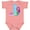 Mauve, variant on Inktastic First Birthday Mermaid Girls Baby Bodysuit