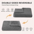 thumbnail image 4 of AUQ Love Blanket,Fabric Sex Blanket,78.74×78.74in Full Size Blanket,Gray, 4 of 5