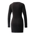 thumbnail image 2 of Vestido Puma Iconic Velour Fitted para Mujer 589764-01 negro S, 2 of 4