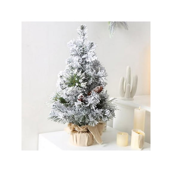Dragonus 40cm Mini Artificial Xmas Christmas Tree Micro Table Decoration Room Desktop Ornaments Gifts