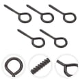 thumbnail image 3 of JUNWELL Eye Hooks Screw Screws Bolts Self Heavy Duty Tapping Steel Stainless Anti Wood Hammock Lag Eyelet Metal Rust  Eyes Ring, 3 of 6