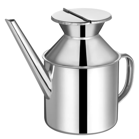 Soimiss Olive Oil Dispenser Kitchen Stainless Steel Oil Bottle for Chefs 1 Set