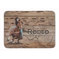 thumbnail image 1 of Carolines Treasures SB3055RUG Rodéo Cowgirl Baril Racer Machine Lavable Mémoire Mousse Tapis, 1 of 4