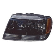 Replacement Driver And Passenger Side Headlight For 02-03 Jeep Grand Cherokee