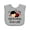 AC-Heather Grey, variant on Inktastic Gigi and Gramps Grandkids Ladybug Boys or Girls Baby Bib