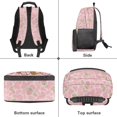 thumbnail image 6 of Pzuqiu Strawberry Capybara Custom 17 Inch School Backpack for Kids Personalized Schoolbag with Name Lightweight Breathable Shoulder Bag for Elementary Students Age 6-18, 6 of 7