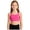 Hot Pink, variant on Girls Training Bra 5-12 Years Kids Sports Bra Crop Cami for Teens with Adjustable Straps(Hot Pink,5-6 Years)