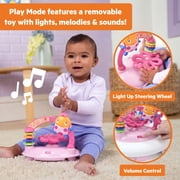 Bright Starts Adjustable Baby Walker with Activity Station, JuneBerry