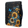 thumbnail image 3 of HELLHERO Butterfly Sunflowers Pattern Bible Case for Men, Waterproof Bible Cover with Zippered for Church Christian Prayer Christian Prayer Study, 3 of 12