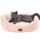 thumbnail image 1 of Cama para mascotas para perros y gatos pequeños, lavable, 25 cm, color melocotón, 1 of 9
