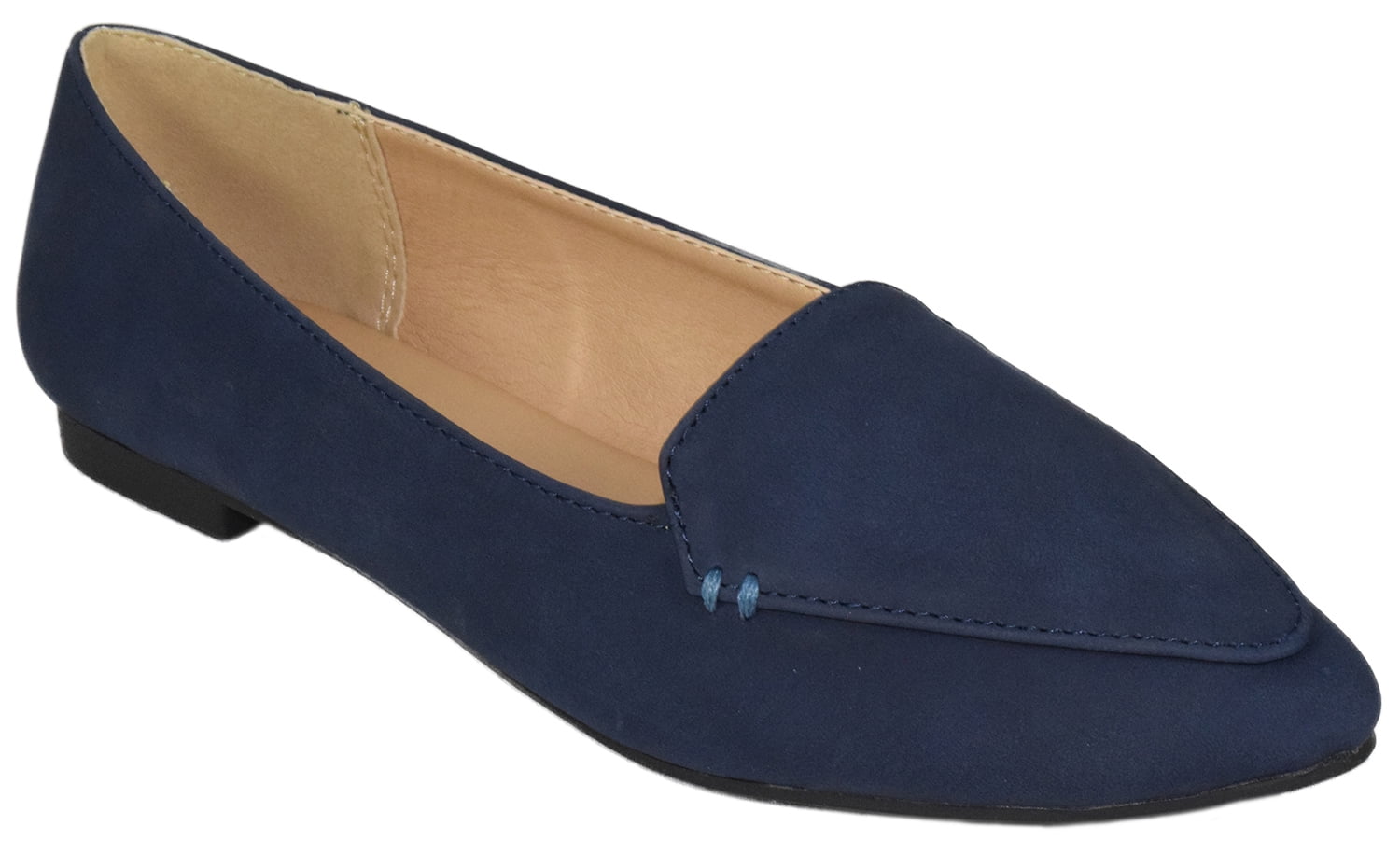 pointy loafer flats