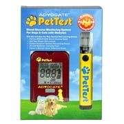 PetTest Painless Glucose Monitoring System - Blood Sugar Check Kit for Dogs & Cats