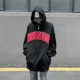 thumbnail image 3 of Sudaderas con capucha para hombre Sudaderas con capucha azules gráficas Ropa para hombre Hip Hop Sueltas Color pastel Sin marca Una pieza Diseñador Estética, 3 of 4