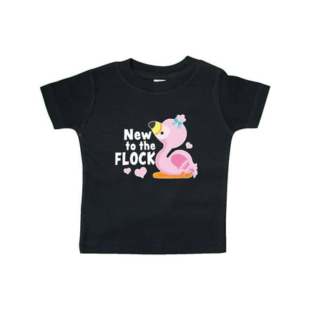 

Inktastic New to the Flock Cute Baby Flamingo Gift Baby Boy or Baby Girl T-Shirt