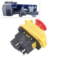 thumbnail image 1 of Botón interruptor electromagnético IP55 impermeable 4P interruptor de botón para 0618 CJ18A 7x12 7x14 Mini torno KJD17B 120V 16A ANGGREK Otros, 1 of 8