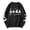 Black, variant on Fall Womens Sweatshirts, for Her Spooky Vibes Ghost and Bat Lettering Casual Sweatshirt for Pumpkin Patch Trip and Everyday Wear Loose Fit