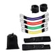thumbnail image 3 of Bandas de Resistencia para Tobillos con Puños, Equipo de Fitness para Uso Doméstico, Muñequeras de 5 Niveles, Bandas de Entrenamiento para Contragolpe, 3 of 8